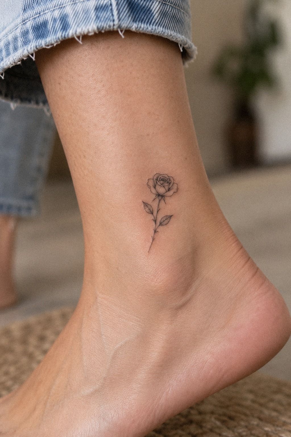 Start With Fine Line Rose Sketches: The Single-Bloom Map