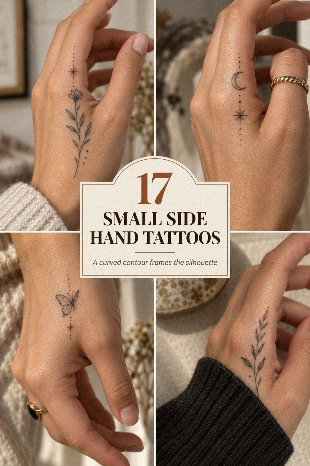 Discreet Small Side Hand Tattoos That Stay Hidden at Work