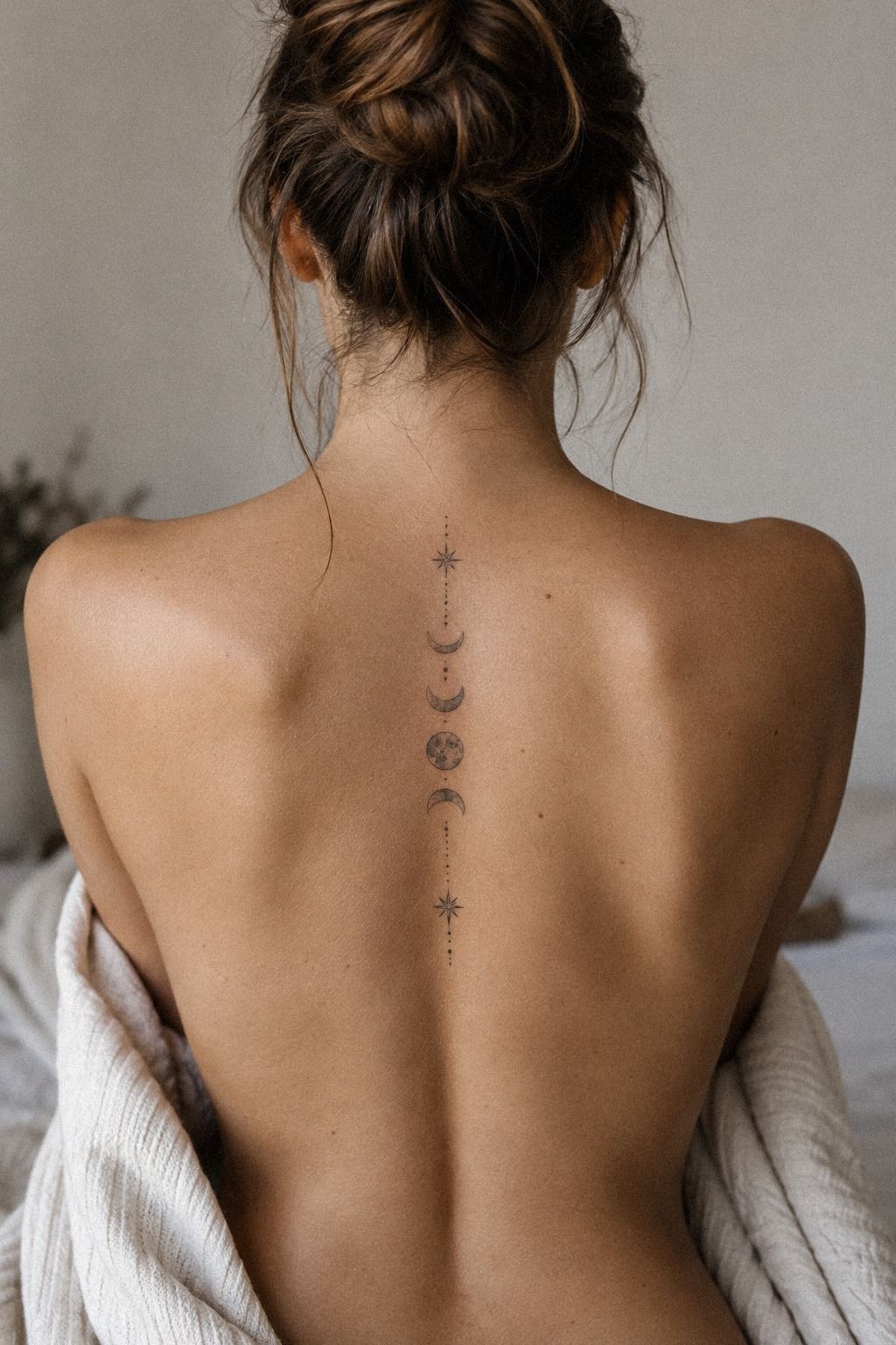 Use Minimal Sun Symbols Down the Backbone