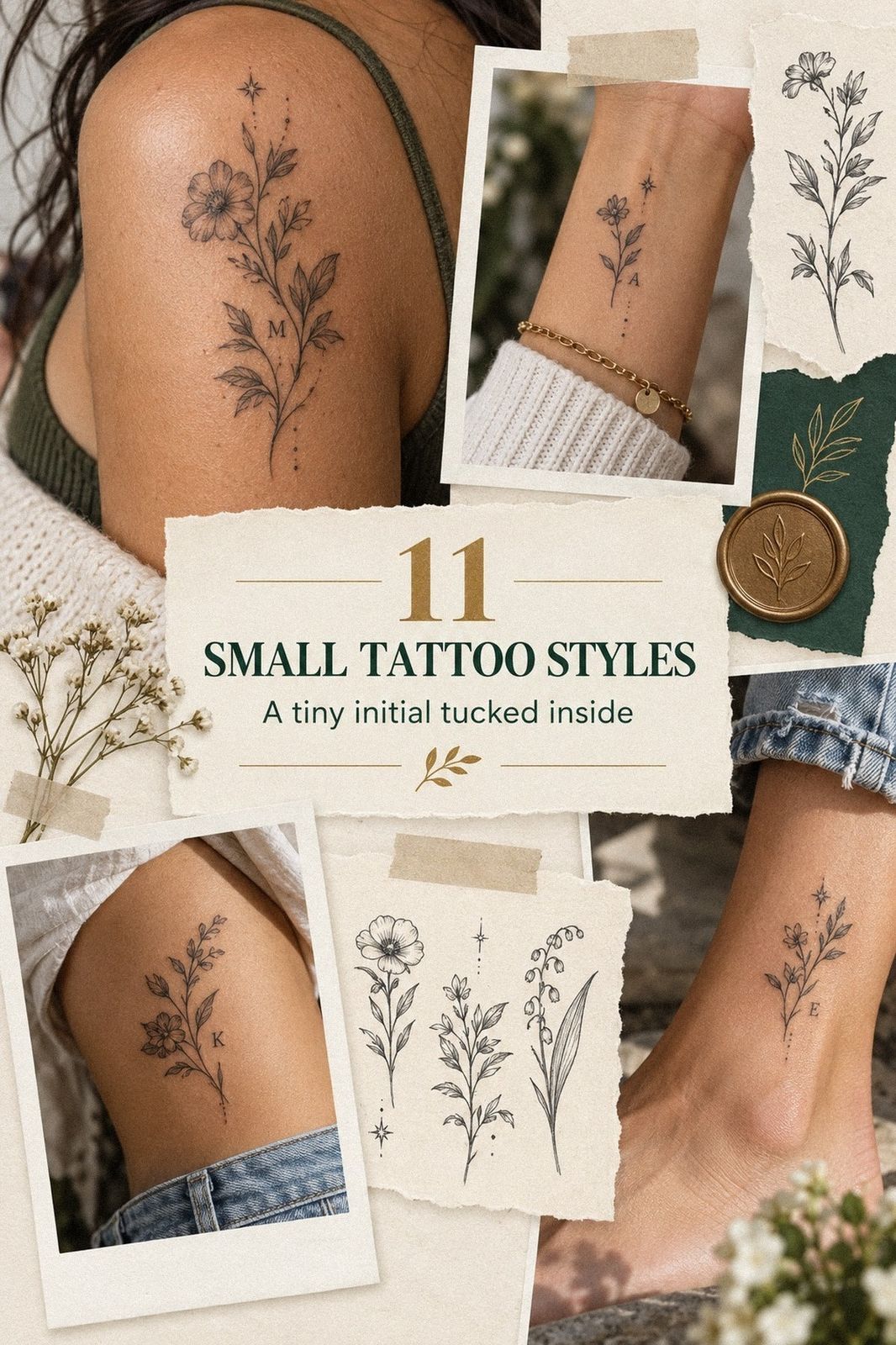 11 Small Tattoo Ideas for a Meaningful First Tattoo You Keep Loving