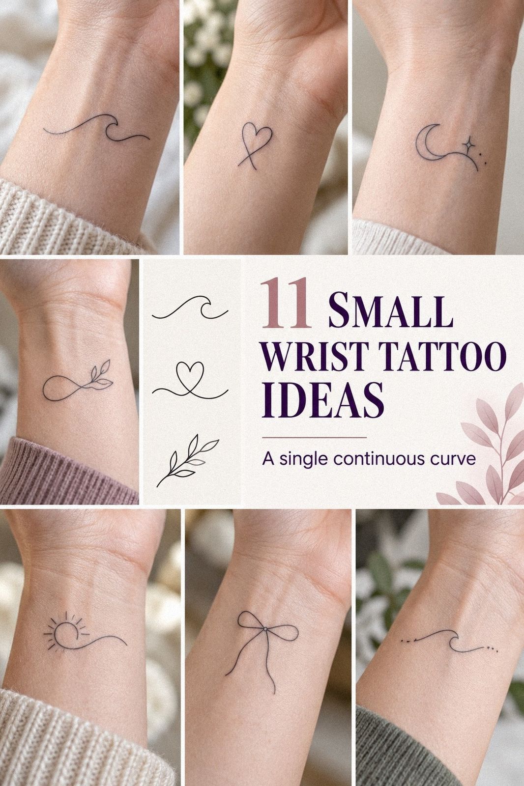 How to Design a First Small Wrist Tattoo You Won't Rethink - 11 Ideas